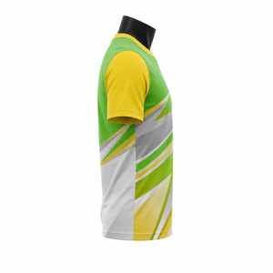 Camiseta de Fútbol de Manga Corta Personalizada al por Mayor para Entrenamiento de Verano con Estampado Frontal, Ligera, para Hombre - Product Image 4