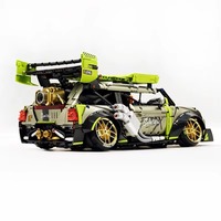 Guly 10632 al City Racing 1:10 Super Sports Car Model Plastic Building Block Brick DIY Puzzle Toy Guangdong for Ages 14+