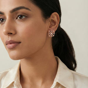 Diamante natural de 0.07 quilates, corte brillante redondo, color alto, claridad VS-SI, piedras blancas decorativas, diamantes reales extraídos de la tierra, para joyería, aretes. - Product Image 1