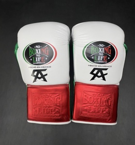 Guantes de Boxeo Personalizados de Cuero Premium para Entrenamiento, Sparring, Kickboxing, MMA, con Impresión de Logotipo, Fabricante y Proveedor OEM - Product Image 5