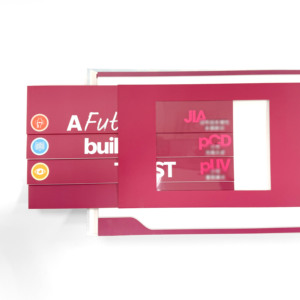 Libro Multicapa con Solapas e Impresión Desvanecedora, Caja con Forma de Libro Impresa en Cuatro Colores - Product Image 1