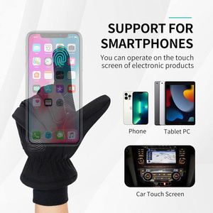 Winter Thermal Cycling Gloves Anti <b>Slip</b> Touch Screen Padded Windproof for Driving Cycling Racing Gloves High Quality - Product Image 2