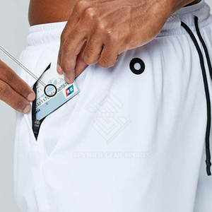 Hot Sale Solid Casual <b>Mid</b> Waist Lightweight Men's Fleece Shorts Breathable Eco-Friendly Quick Dry Loose Fit Best Selling - Product Image 6