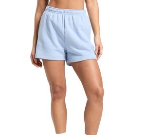 กางเกงขาสั้นซับเหงื่อสำหรับผู้หญิงกางเกงขาสั้นผ้าสวมใส่สบายระบายอากาศได้ดีสีพื้นฤดูร้อน - Product Image 1