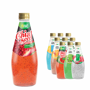 เครื่องดื่มเมล็ดเจียผสม290มล.-เวียดนามปราศจากน้ำตาลมีฉลากตามสั่งจากโรงงาน - Product Image 1