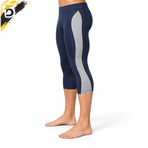 Legging Capri pour homme, doté d'un tissu doux et performant, d'un ajustement flexible et d'un soutien confortable pour l'entraînement, le fitness et l'usage quotidien. - Product Image 2