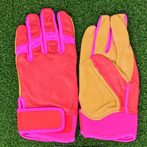 Gants de frappe en polyester/coton rose et vert, rembourrés, avec fermeture auto-agrippante, unisexe adulte, gauche, XL, XXL, équipement d'entraînement - Product Image 4
