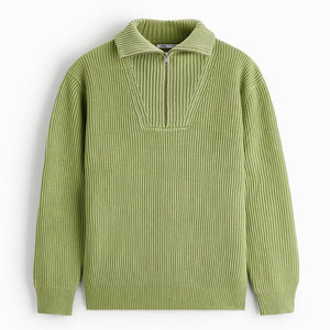 Suéter de Punto de Lana Merino Suave con Encaje, Unisex, Cuello Redondo, Manga Larga, para Invierno, Venta Directa de Fábrica, Mayorista - Product Image 3