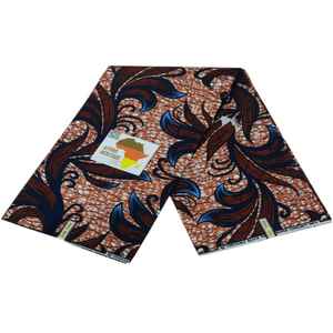 Tissu imprimé africain vibrant (Ankara) en dobby, écologique, 100% coton, pour vêtements de haute couture, rideaux, chemises, vêtements pour filles - Product Image 5