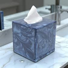 Boîte à mouchoirs de luxe en résine avec motif d'amour et de navigation, sculptée à la main pour la décoration de la maison, des hôtels et des restaurants - Product Image 6