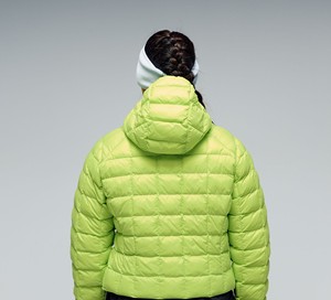 <b>Womens</b> <b>Winter</b> Puffer Jacket Hooded Warm Quilted Bubble Coat Soft Lining Full Zip Casual Cold Weather Outerwear Wholesale - Product Image 3
