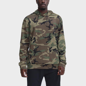 Sweat à capuche camouflage pour homme, motif forêt, en molleton doux et épais, streetwear, chasse, personnalisable DTG - Product Image 1