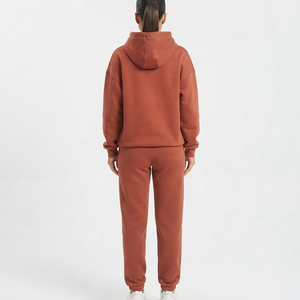 OEM Hot Selling Custom <b>Women</b> Men 2 Piece Lounge Sweatsuit Sets Oversized Fall Hoodies <b>Baggy</b> <b>Jogger</b> Sweatpants Tracksuit - Product Image 3