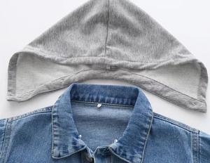 Ins Fashion High Quality Spring Autumn Kids Coats Casual Boys Girls Denim <b>Jackets</b> - Product Image 3