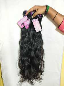 Extensiones de Cabello Humano Virgen Rizado Indio sin Procesar, Precio de Fábrica, Cutícula Alineada, Proveedor de Cabello Indio Crudo al por Mayor - Product Image 6