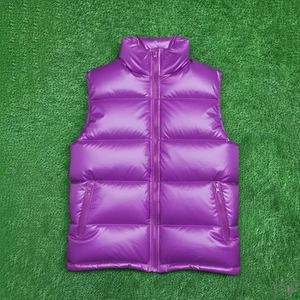 Gilet matelassé sans manches pour homme avec logo personnalisé, chaud et respirant, pour l'hiver, OEM - Product Image 4