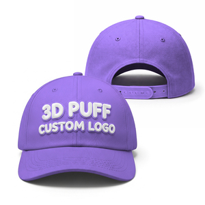 Casquettes personnalisées avec design 3D, casquettes snapback de haute qualité, matière respirante, séchage rapide, streetwear sportif, impression en relief sur le baseball - Product Image 3