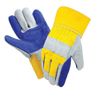 Guantes de Trabajo Industriales con Diseño de Múltiples Bolsillos y Correa de Muñeca Segura, Revestimiento Resistente en la Palma para Tareas Pesadas - Product Image 1