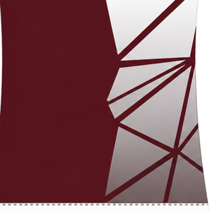 Maillot de compression athlétique personnalisé marron et blanc à manches courtes, col ras du cou, motif géométrique, pour entraînement de performance et sports nautiques - Product Image 5