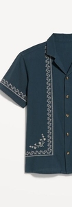 High Quality Men's <b>Half</b> Sleeve Casual <b>Shirt</b> Turn-down Collar Summer <b>Shirts</b> - Product Image 2