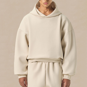 Sweat à capuche pour homme, coupe ample, 100% coton, hiver, 450 g, poids lourd, haute qualité, sweats à capuche personnalisés - Product Image 5