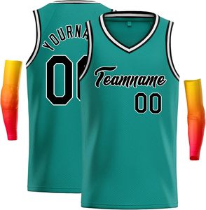 Camiseta de Baloncesto Personalizada sin Mangas con Parte Delantera Sólida que Absorbe la Humedad, Camiseta de Equipo con Nombre y Número Impresos para Hombres y Jóvenes - Product Image 5