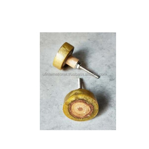 100% résine naturelle avec boutons pour bouton de porte résine bois utilisation de poignées de tiroir d'armoires de cuisine faites à la main top vente - Product Image 4