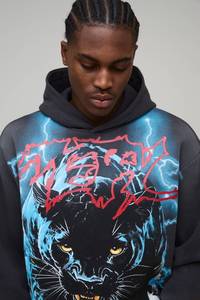 <b>Custom</b> Men's Screen Printing Sweatshirt Breathable Eco-Friendly Premium Soft Cotton Fleece Casual Men's Pullover Hoodie OEM - Product Image 3