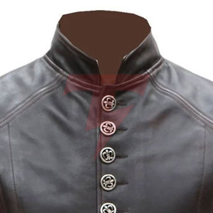 Fashion Wear 2026 Winter Casual Men's <b>Leather</b> <b>Vest</b> Breathable Windproof Customized High Quality Outerwear Customized Colors Logo - Product Image 3