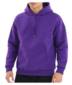 Sweat-shirt à capuche en coton mélangé, coupe classique, poids lourd, unisexe. - Product Image 3