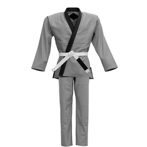 Promoción al por mayor: Uniforme de Karate con logo personalizado, Artes Marciales, Judo, BJJ, Jiu Jitsu, Traje de Karate, Uniforme de Taekwondo, Todas las Tallas - Product Image 1