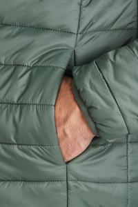 Veste matelassée décontractée pour homme avec fermeture éclair et poches, idéale pour l'extérieur – Nouvelle collection en promotion - Product Image 2