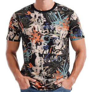 Camiseta Lisa Teñida en Prenda para Hombre, 260GSM, Lavado Enzimático, Venta al por Mayor, Camiseta de Algodón Lisa, Europa - Product Image 4