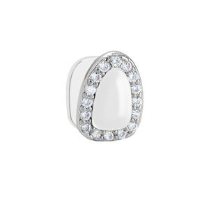 Grillz de Plata de Ley 925 con Diamantes Moissanite VVS, Moldeados a Medida, de Calidad de Exportación, Estilo Iced Out Brillante, Joyería Dental Hip Hop en Oferta - Product Image 2
