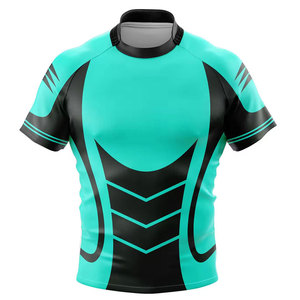 High Demanded Custom Lightweight Rugby Jersey 2026 High Quality 100% <b>Polyester</b> Anti-Bacterial Quick Dry Breathable OEM Serviced - Product Image 4