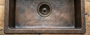 Fregadero de Cocina de Metal Cobre Vintage con Material de Calibre Grueso que Proporciona Mayor Resistencia, Estabilidad y Reducción de Ruido Durante el Lavado - Product Image 2