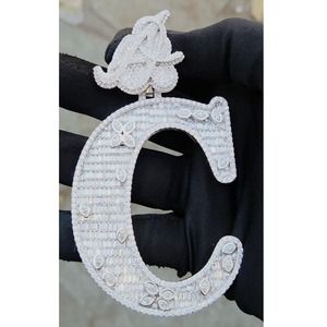 Pendentif en argent sterling 925 serti de diamants, best-seller, pour les fêtes et les occasions, disponible à un prix avantageux - Product Image 1