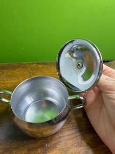 Modern Metal <b>Sugar</b> Container with Lid Compact <b>Sugar</b> <b>Pot</b> for <b>Coffee</b> <b>Tea</b> Accessories - Product Image 3