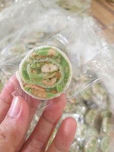 Caramelo de coco horneado con cacahuete Crujiente Azúcar de coco tostado Hecho a mano Tradicional Dulce Vietnam Caramelo de coco horneado con cacahuete - Product Image 2