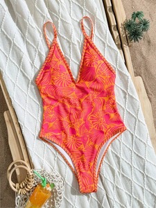 Maillot de bain une pièce sexy au design optimal pour femmes, logo personnalisé, vêtements de plage, service OEM disponible, maillot de bain pour femmes à prix avantageux - Product Image 5