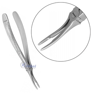 คีมถอนฟันสแตนเลสปลายแหลมพิเศษ สำหรับถอนรากฟันบน ใช้งานได้อย่างราบรื่นและสะดวก - Product Image 1
