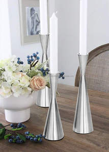 Porte-bougies détachables en métal doré vintage de haute qualité pour Noël, mariages, décoration intérieure et cadeaux de fête - Product Image 5