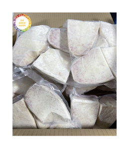 Raíz de Taro Pelada y Cortada en Rodajas Congelada con Manchas Púrpuras, Vegetales IQF - Product Image 3