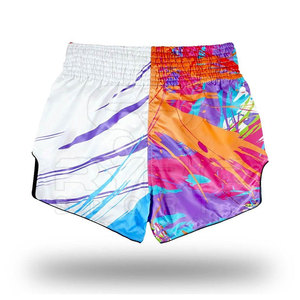 Servicios OEM, Precio Razonable, Pantalones Cortos de Muay Thai, Último Estilo, Diseño Personalizado, Elegantes Pantalones Cortos de Muay Thai para Hombre - Product Image 2