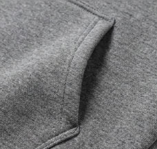 Sweat à capuche épais personnalisé avec logo pour homme – Qualité supérieure, vierge, coupe oversize – Vente en gros, streetwear, pull à capuche - Product Image 4