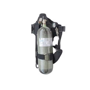 Equipo de Respiración Autónomo de Presión Positiva Portátil Retardante de Fuego, Cilindro de Acero de 6L y 30Mpa, SCBA - Product Image 1