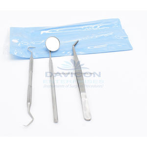 Kit d'examen dentaire professionnel de haute qualité en acier inoxydable, certifié CE, pinces chirurgicales médicales de différentes tailles - Product Image 2