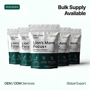 Cápsulas de Melena de León, Fabricante de Suplementos de Extracto Herbal, OEM, Marca Privada, Suplemento Dietético, Suministro al por Mayor - Product Image 5