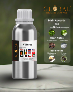 Fragancia inspirada en V.HEROS, fragancia premium de alta calidad, proveedores de fragancias concentradas de larga duración, fragancia diaria multiaroma. - Product Image 1
