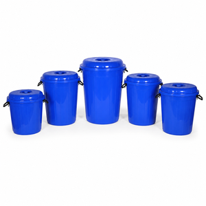 Contenedor de Almacenamiento Moderno Apilable de Polipropileno de Alta Calidad de 25L, de un Solo Color, Resistente, para Uso Industrial, de NDURO HOMEWARES - Product Image 2
